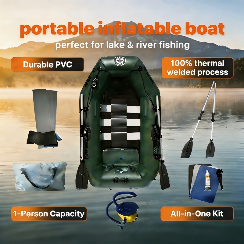 1 Kişilik Balıkçı Teknesi Ucuz - Fishing Boat Inflatable incelemesi ve fiyatı